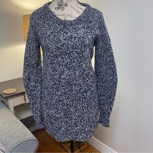 ACNE RY Twisted Paw11 Wool
Blue and White Marled Weave Sweater Womens Small EUC